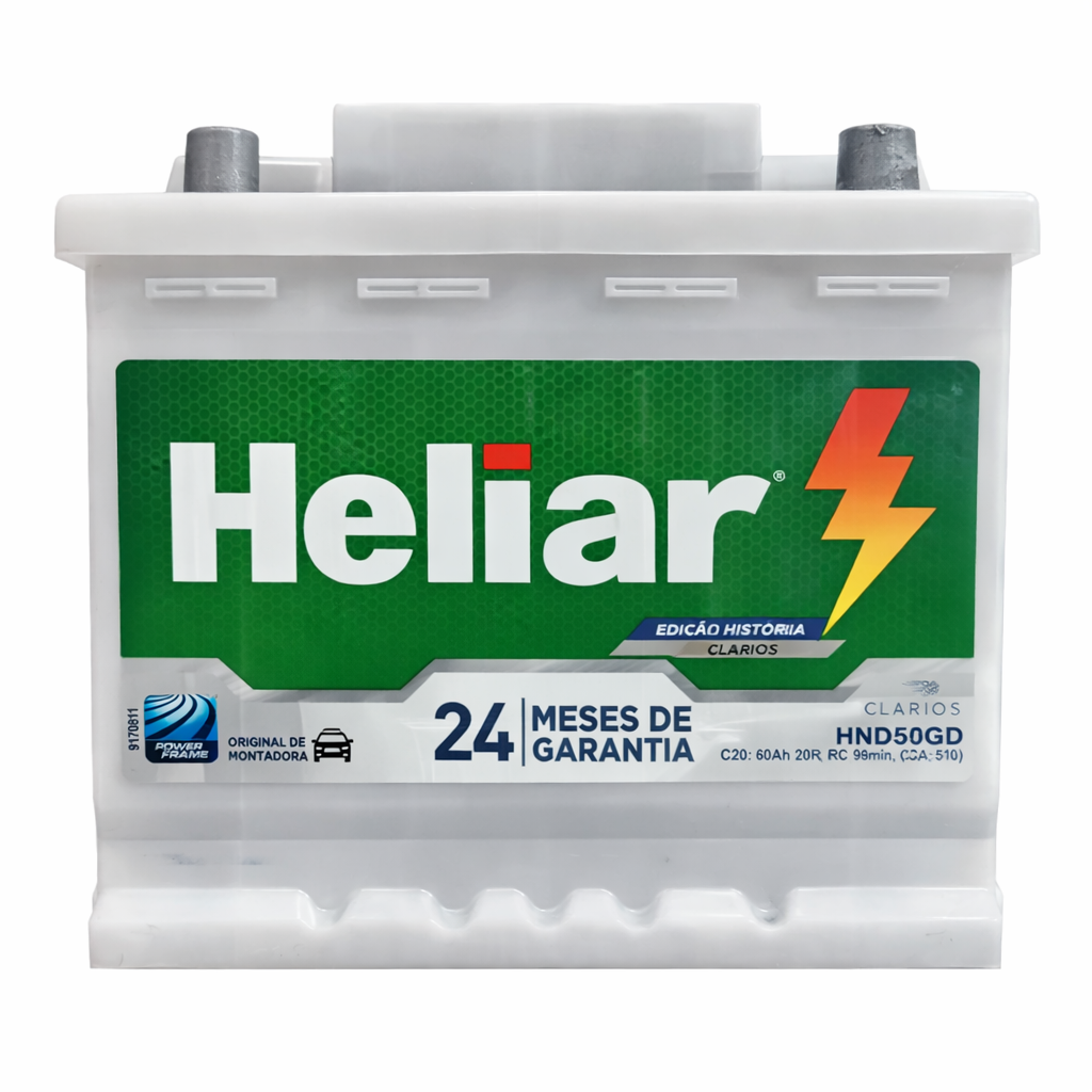 Bateria Heliar automotiva