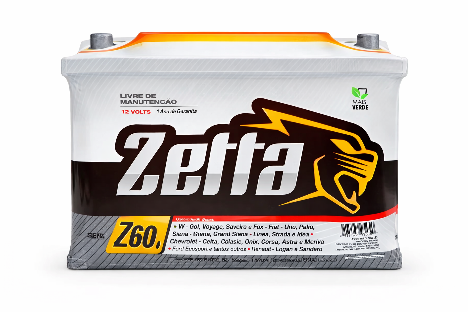 Bateria Zetta automotiva